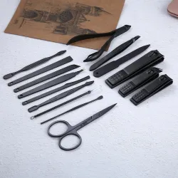 Professionell manikyr / pedikyr set - 15 stycken