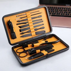 Set manicure/pedicure professionale - 15 pezzi