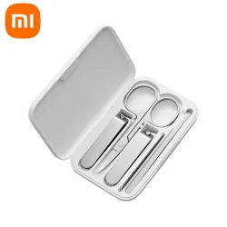 XIAOMI Mijia - manikyr / pedikyr set - nagelklippare / sax - rostfritt stål - 5 stycken