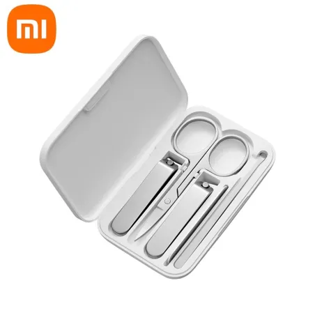 XIAOMI Mijia - manicure / pedicure sæt - negleklipper / saks - rustfrit stål - 5 stk.