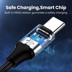 Ugreen - Câble USB type-C - charge rapide - 6A / 5A - 100W - 480Mbps