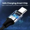 Ugreen - USB type C-kabel - hurtiglading - 6A / 5A - 100W - 480Mbps
