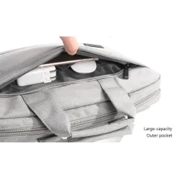 Beschermende laptophoes - waterdicht - met handvat / schouderriem / rits - voor Macbook ProComputer & Laptops