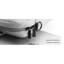 Beskyttende laptop sleeve - vandtæt - med håndtag / skulderrem / lynlås - til Macbook Pro