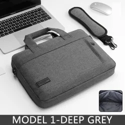 Pokrowiec ochronny na laptopa - wodoodporny - z uchwytem / paskiem na ramię / zamkiem - do Macbooka ProKomputer & Laptop