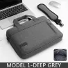 Skyddande laptopfodral - vattentät - med handtag / axelrem / dragkedja - för Macbook Pro