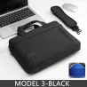 Skyddande laptopfodral - vattentät - med handtag / axelrem / dragkedja - för Macbook Pro