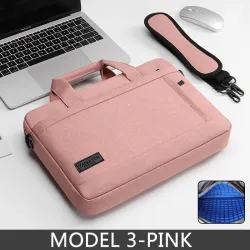 Beschermende laptophoes - waterdicht - met handvat / schouderriem / rits - voor Macbook ProComputer & Laptops