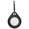 Silikonbeskyttelsesdeksel - for AirTags / Bluetooth tracker - med karabinkrok