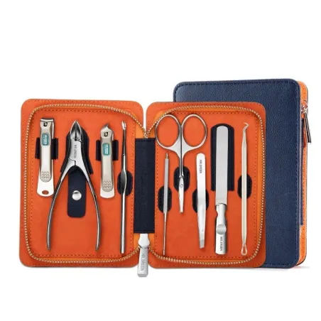 Mr.Green - set de manucure professionnel - coupe-ongles / ciseaux / pince à épiler - 9 pièces