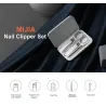 XIAOMI Mijia - set de manucure / pédicure - coupe-ongles / ciseaux - acier inoxydable - 5 pièces