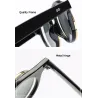Gafas de solGafas de sol vintage flip up - estilo steampunk - doble capa - unisex