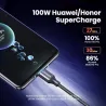 Ugreen - Câble USB type-C - charge rapide - 6A / 5A - 100W - 480Mbps