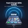 Ugreen - USB type C-kabel - hurtiglading - 6A / 5A - 100W - 480Mbps