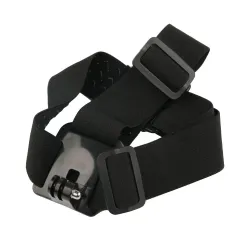 Justerbar elastisk hovedbælte - kameraholder - til GoPro