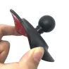 Bil instrumentbræt sugekop - rund plade - med tape - montering til GoPro / GPS / Smartphones