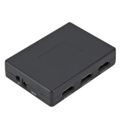5 in / 1 out - HDMI-kytkin - jakaja - HUB - infrapunakaukosäätimellä - 1080P - HDTV DVD BOXille