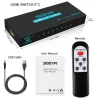 Conmutadores HDMIConmutador HDMI - 5 entradas / 1 salida - con mando a distancia IR - 1.4 HDCP