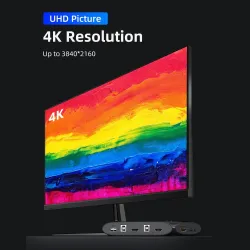 HDMI KVM-svitsj - med forlenger - 4 USB 2.0 - 4K30Hz 1080P60Hz