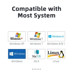 Switch KVM - USB 2.0 / 3.0 - per Windows 10 / PC / tastiera / mouse / stampante - condivisione / abbinamento