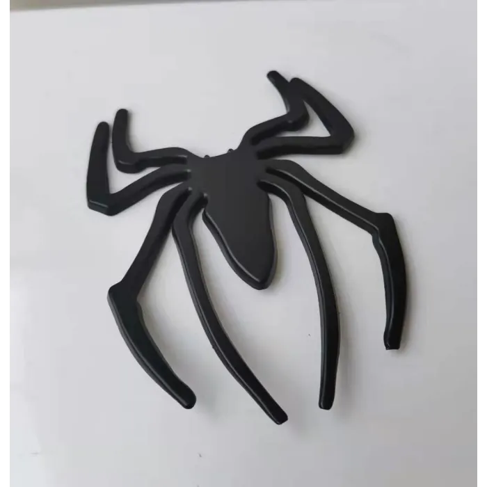3D-spin - metalen autostickerStickers