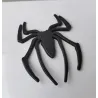 3D-spin - metalen autostickerStickers