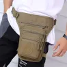 Taktisk / militär liten väska - med midja / ben / axelbälte - nylon