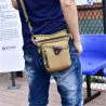 Modieuze kleine tas - met taille / been / schouderriem - nylonTassen
