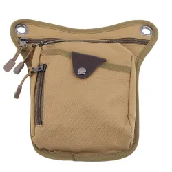 Modieuze kleine tas - met taille / been / schouderriem - nylonTassen