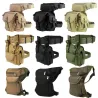 Drop leg bag - med midje / skulderbelte - vanntett - militær / taktisk type