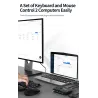 Switch KVM - USB 2.0 / 3.0 - per Windows 10 / PC / tastiera / mouse / stampante - condivisione / abbinamento