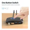 Conmutadores HDMIConmutador KVM - USB 2.0 / 3.0 - para Windows 10 / PC / teclado / mouse / impresora - compartir / emparejar