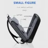 Elegant laptopryggsäck - extra tunn - vattentät - med USB-laddningsport