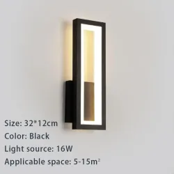 ApliquesAplique acrílico moderno - Aplique LED - 16W