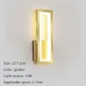 Candeeiro de parede moderno em acrílico - candeeiro de parede LED - 16W