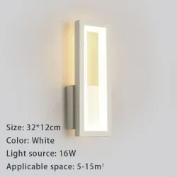 ApliquesAplique acrílico moderno - Aplique LED - 16W