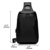 Sac à bandoulière à la mode - sac à dos pour iPad 9,7" - avec port de chargement USB - étanche