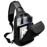 Borsa a tracolla alla moda - zaino per iPad 9,7" - con porta di ricarica USB - impermeabile