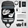 Moderigtig crossbody-taske - rygsæk til 9,7" iPad - med USB-opladningsport - vandtæt