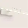 Lampada da specchio da bagno moderna - a parete - LED - impermeabile