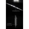 Tungsten anheng - med innleggsstein - kjedekjede av titan stål