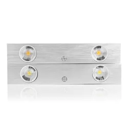 Modern vägglampa - triangelformad - aluminium - LED - 3W