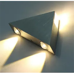 ApliquesAplique moderno - forma de triángulo - aluminio - LED - 3W