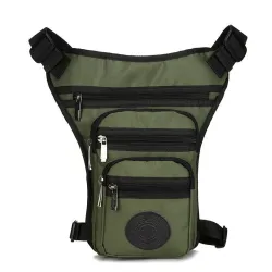 Taktisk / militär liten väska - med midja / ben / axelbälte - nylon