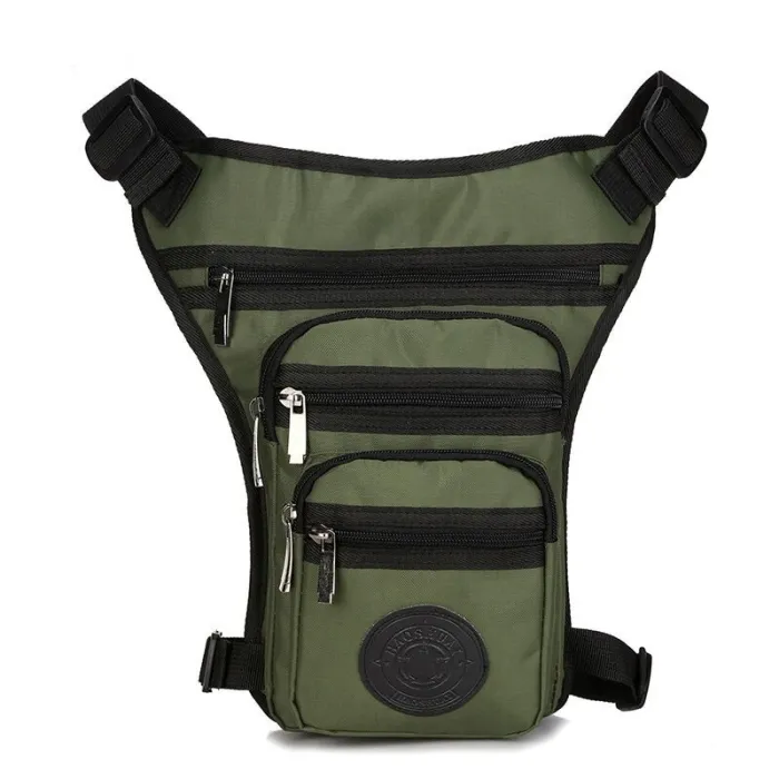 Taktisk / militär liten väska - med midja / ben / axelbälte - nylon