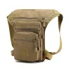 Taktisk / militär liten väska - med midja / ben / axelbälte - nylon