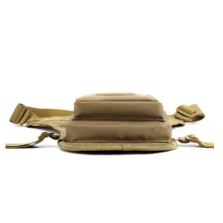 Taktisk / militär liten väska - med midja / ben / axelbälte - nylon