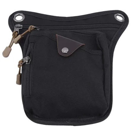 Fasjonabel liten veske - med midje / ben / skulderbelte - nylon