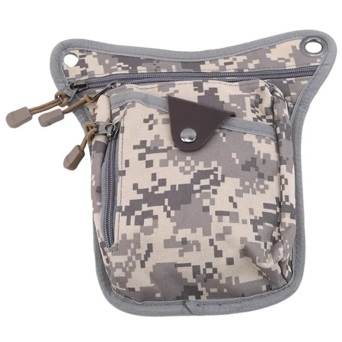 Modieuze kleine tas - met taille / been / schouderriem - nylonTassen