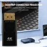 DivisorConversor DP a HDMI - adaptador - 4K - para PC / TV / proyectores